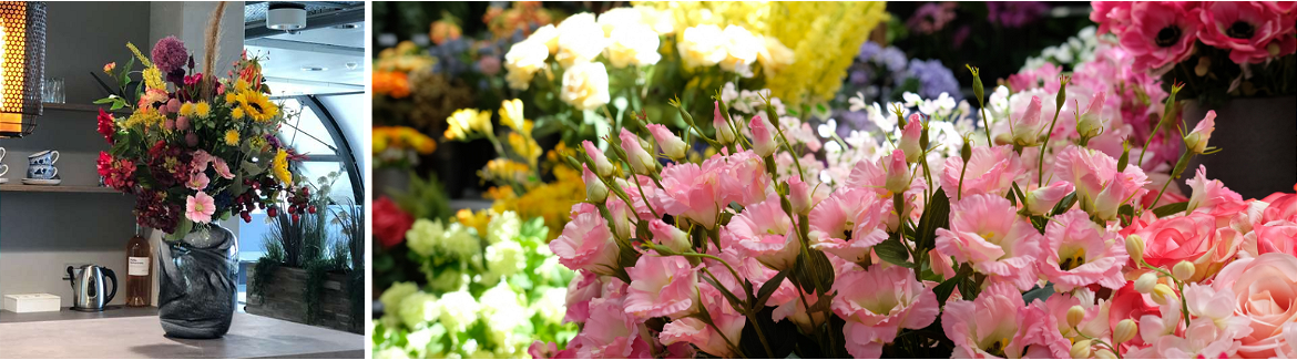 Kunstbloemen boeket abonnement van GroenRijk Den Bosch!