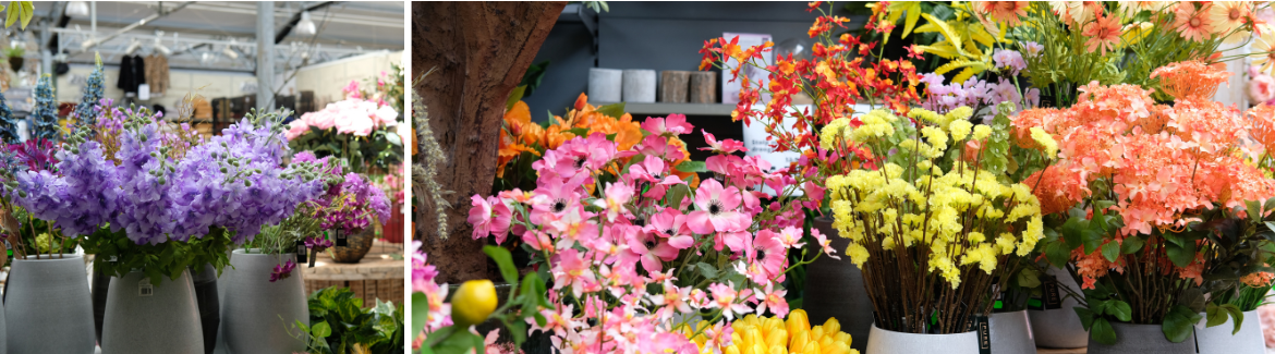Nepbloemen kopen? Bij GroenRijk Den Bosch vindt u een uitgebreid assortiment kunstbloemen!