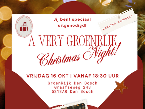 ✨ Kerstopeningavond met Bossche ondernemers - 16 oktober
