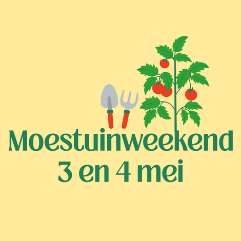 Moestuinweekend 3 en 4 mei