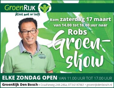 Robs Groenshow