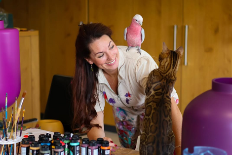 Workshop kandelaar - kunst van Marianne - 6 juni