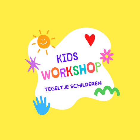 Workshop kids tegeltje - 28 februari