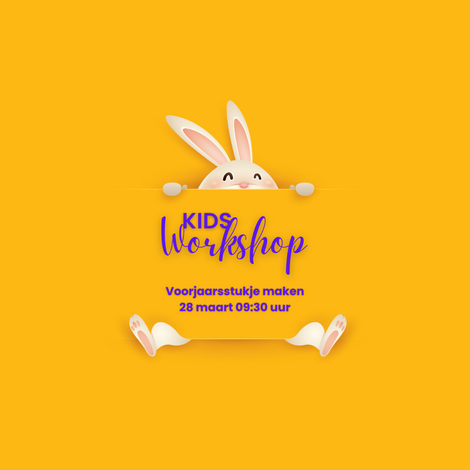 Workshop kids voorjaar - 28 maart