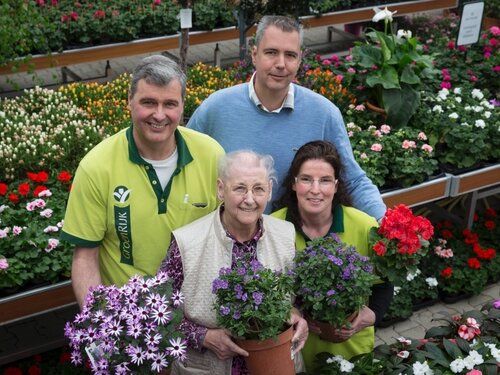 MA STOLZENBACH VERKOOPT U NOG GRAAG GERANIUMS