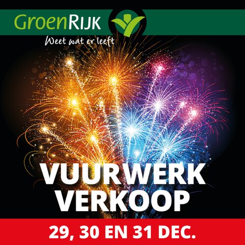 Verschillende types vuurwerk