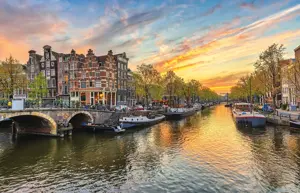 Alexsar Art tuindoek amsterdam 210x140cm