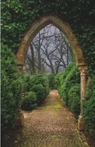 Alexsar Art tuindoek arch 140x90cm