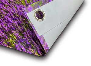 Alexsar Art tuindoek groen pleintje 210x140cm - afbeelding 2