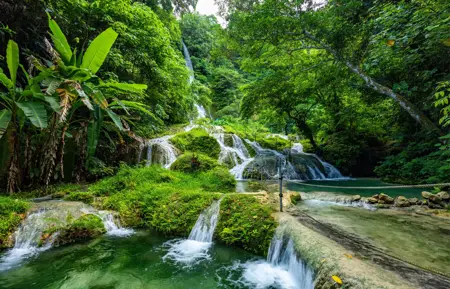 Alexsar Art tuindoek waterval 140x90cm
