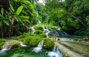 Alexsar Art tuindoek waterval 210x140cm