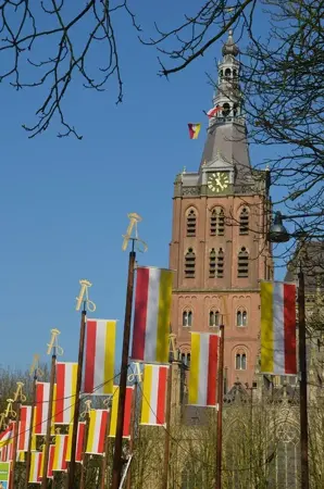Alexsar Art tuinschilderij Sint Jan Carnaval 130x70cm