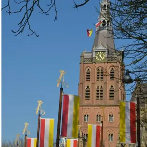 Alexsar Art tuinschilderij Sint Jan Carnaval 50x50cm