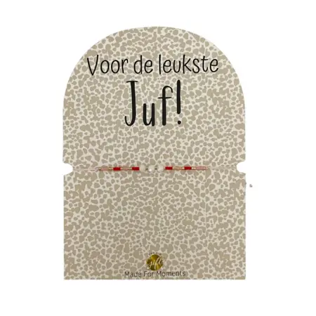 Armband juf