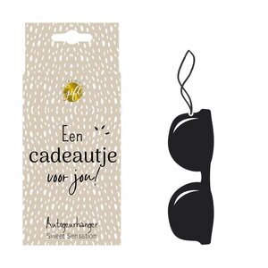 Autogeurhanger cadeautje