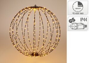 Bal 50cm 320LED warm wit - afbeelding 2