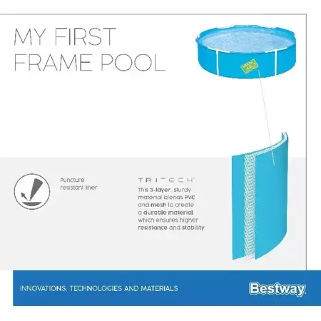 Bestway my first frame pool rond 152x38cm - afbeelding 5