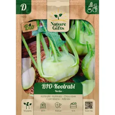 Bio koolrabi noriko 50st - afbeelding 1