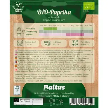 Bio paprika 23st - afbeelding 2