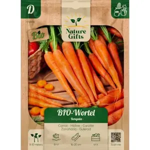 Bio wortel nantaise f1 per 9m - afbeelding 1