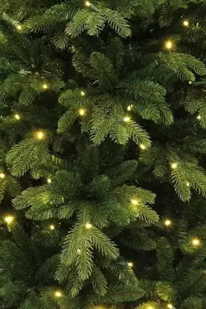 Black Box Kerstboom Brampton met led 120cm groen detail