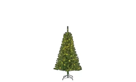 Black Box Kerstboom Charlton met led 120cm groen