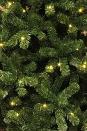 Black Box Kerstboom Charlton met led 120cm groen detail