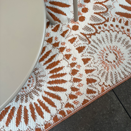 Blommie's lifestyle Buitenkleed B 180x120cm - pastel zalm - afbeelding 2