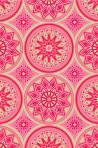 Blommie's lifestyle Buitenkleed C 180x120cm - roze - afbeelding 1