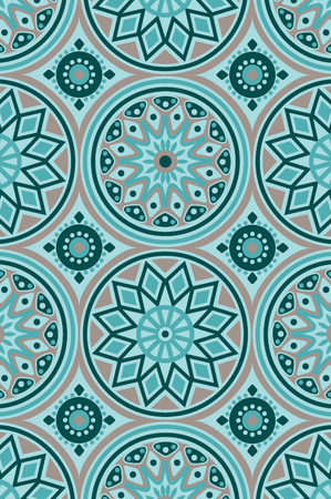 Blommie's lifestyle Buitenkleed C 180x120cm - turquoise