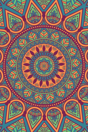 Blommie's lifestyle Buitenkleed E 180x120cm - multi - afbeelding 1
