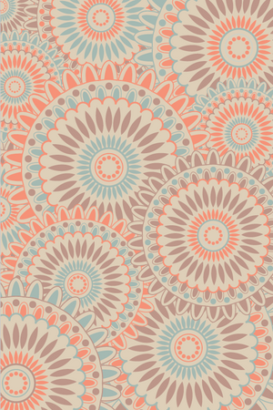 Blommie's lifestyle Buitenkleed H 180x270cm - pastel zalm