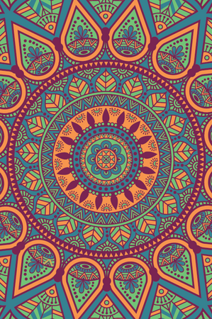 Blommie's lifestyle Buitenkleed J 180x270cm - multi - afbeelding 1