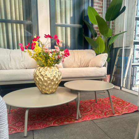 Blommie's lifestyle Buitenkleed M 60x180cm - roze - afbeelding 2