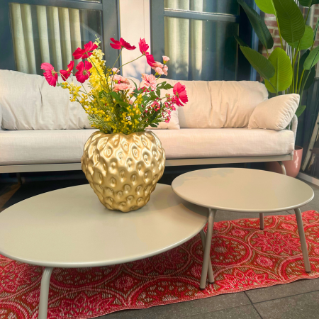 Blommie's lifestyle Buitenkleed M 60x180cm - roze - afbeelding 3