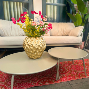 Blommie's lifestyle Buitenkleed M 60x180cm - roze - afbeelding 3