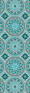 Blommie's lifestyle Buitenkleed M 60x180cm - turquoise