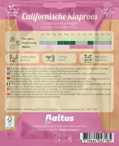 Califrn. klaproos goudpapavr mngsl 120st - afbeelding 2