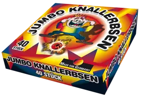 Categorie 1 Jumbo Knallerbsen Box