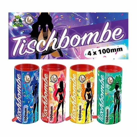 Categorie 1 Tablebomb 10cm 4-pack