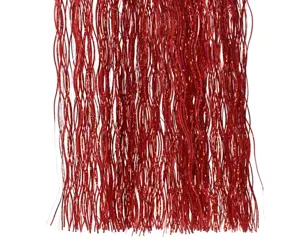 Decoris Lametta pet 50x40cm rood