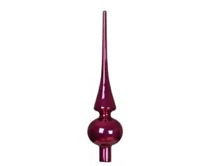 Decoris piek glas 6x26cm granaatappel