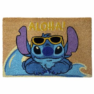 Deurmat pvc/cocos stitch aloha 60cm