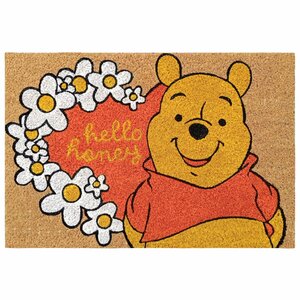 Deurmat pvc/cocos w.d.p.hello honey 60cm