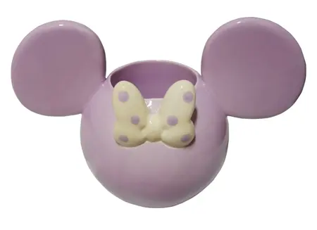 Disney 3D Flower Pot Minnie purple 5 cm