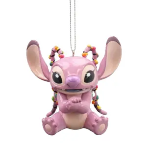 Disney kersthanger angel met kerstverlichting 8cm