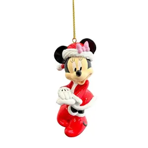 Disney kersthanger minnie santa 10cm