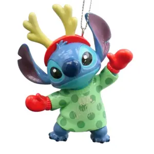 Disney kersthanger stitch trui 9cm