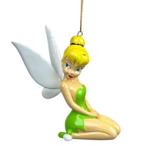 Disney kersthanger tinkerbell zittend 10cm