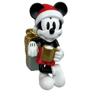 Disney tuinbeeld mickey met mok 20cm